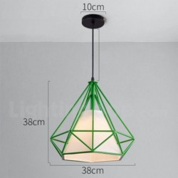 Nordic Retro Modern Contemporary Chandelier with Fabric Shade