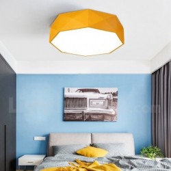 Nordic Round Modern Contemporary Macaron Ceiling Light