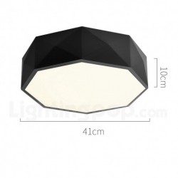 Nordic Round Modern Contemporary Macaron Ceiling Light