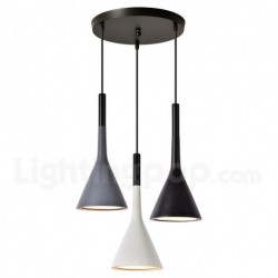 Nordic Modern Contemporary 1 Light Mini Chandelier