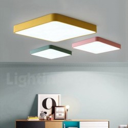 Nordic Modern Contemporary Square Ceiling Light