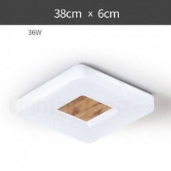 Nordic Modern Contemporary Wood Ceiling Light