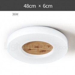 Nordic Modern Contemporary Wood Ceiling Light