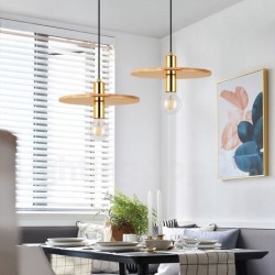 Modern Contemporary Nordic Wood Chandelier
