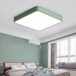 Nordic Ultra-thin Modern Contemporary Macaron Ceiling Light