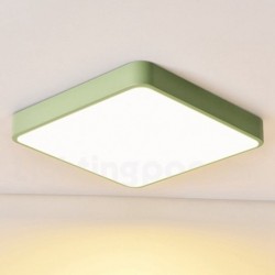 Nordic Ultra-thin Modern Contemporary Macaron Ceiling Light