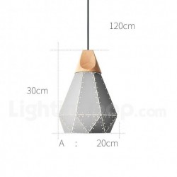 Modern Contemporary Macaron Hollow 3 Light Nordic Chandelier