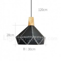 Modern Contemporary Macaron Hollow 3 Light Nordic Chandelier