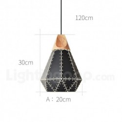 Modern Contemporary Macaron Hollow 3 Light Nordic Chandelier