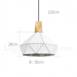 Modern Contemporary Macaron Hollow 3 Light Nordic Chandelier