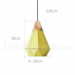 Modern Contemporary Macaron Hollow 3 Light Nordic Chandelier