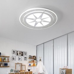 Nordic Round Modern Contemporary Kids Room Ceiling Light