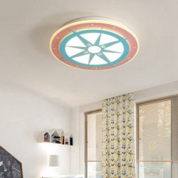 Nordic Round Modern Contemporary Kids Room Ceiling Light