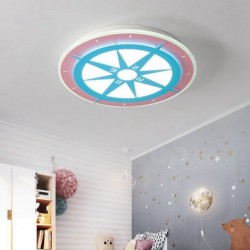 Nordic Round Modern Contemporary Kids Room Ceiling Light