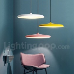 Nordic Macaron 1 Light Modern Contemporary Round Chandelier