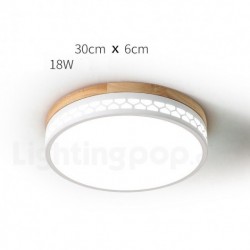 Modern Contemporary Ultra-thin Round Nordic Ceiling Light