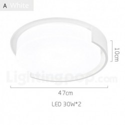 Nordic Round Modern Contemporary Ceiling Light