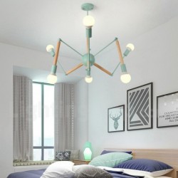 Nordic Modern Contemporary Macaron Spider Chandelier