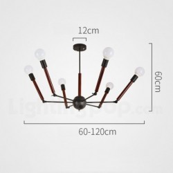 Nordic Modern Contemporary Macaron Spider Chandelier