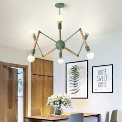 Nordic Modern Contemporary Macaron Spider Chandelier