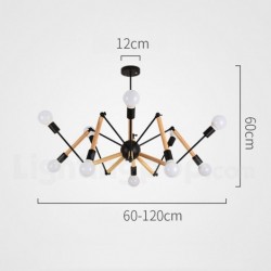 Nordic Modern Contemporary Macaron Spider Chandelier