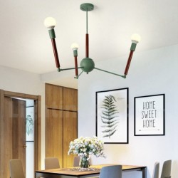 Nordic Modern Contemporary Macaron Spider Chandelier