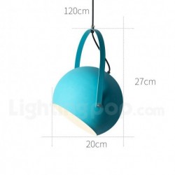 Nordic Macaron Round 1 Light Modern Contemporary Chandelier