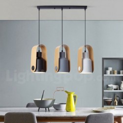 European 3 Light Modern Contemporary Chandelier