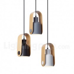 European 3 Light Modern Contemporary Chandelier