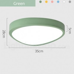 Nordic Ultra-thin Macaron Ceiling Light
