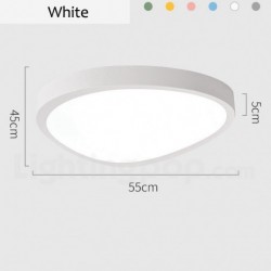 Nordic Ultra-thin Macaron Ceiling Light