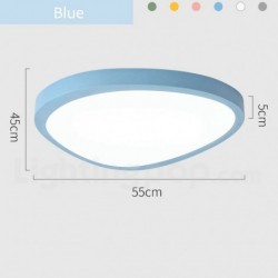 Nordic Ultra-thin Macaron Ceiling Light