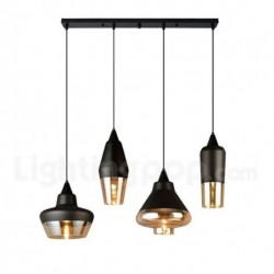 Nordic Modern Contemporary Chandelier with Glass Shade