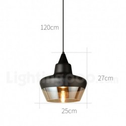 Nordic Modern Contemporary Chandelier with Glass Shade