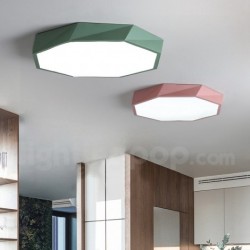 Nordic Ultra-thin Macaron Ceiling Light