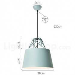 Nordic Macaron Round 1 Light Modern Contemporary Chandelier