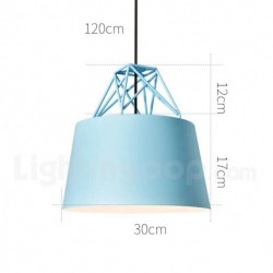 Nordic Macaron Round 1 Light Modern Contemporary Chandelier