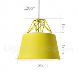 Nordic Macaron Round 1 Light Modern Contemporary Chandelier