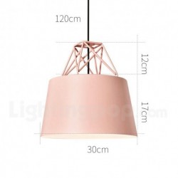 Nordic Macaron Round 1 Light Modern Contemporary Chandelier