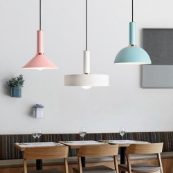 Nordic Macaron 1 Light Round Chandelier