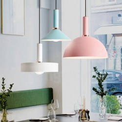 Nordic Macaron 1 Light Round Chandelier