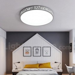 European Ultra-thin Hollow Macaron Ceiling Light