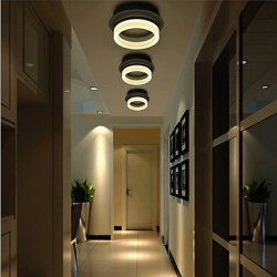 8W Flush Mount LED Modern/Contemporary Bedroom / Dining Room / Kitchen / Hallway Metal