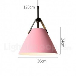 Nordic Macaron Round Modern Contemporary Chandelier