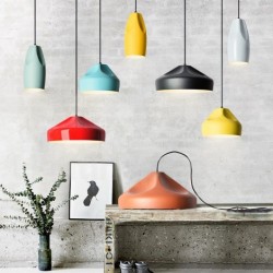 Nordic Modern Contemporary Round 1 Light Macaron Chandelier