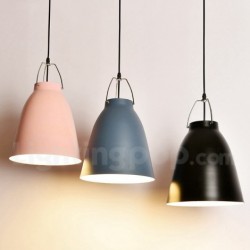 Nordic Round Modern Contemporary 1 Light Macaron Chandelier