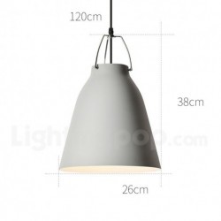 Nordic Round Modern Contemporary 1 Light Macaron Chandelier