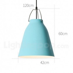 Nordic Round Modern Contemporary 1 Light Macaron Chandelier