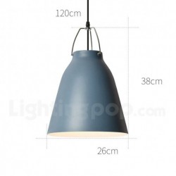 Nordic Round Modern Contemporary 1 Light Macaron Chandelier