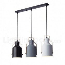 European 3 Light Modern Contemporary Chandelier